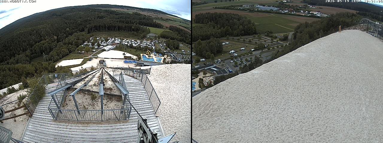 Archiv Foto Webcam Hirschau Monte Kaolino Bergspitze