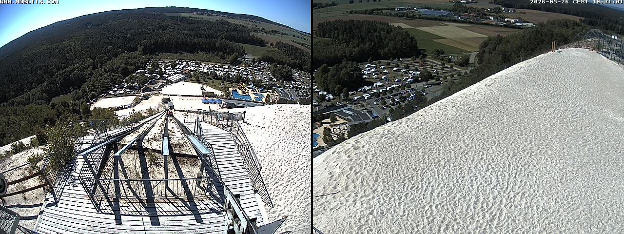 Archiv Foto Webcam Hirschau Monte Kaolino Bergspitze