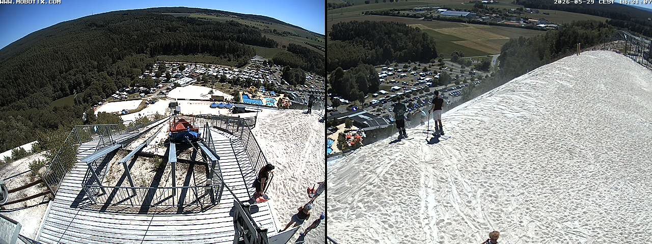 Archiv Foto Webcam Hirschau Monte Kaolino Bergspitze