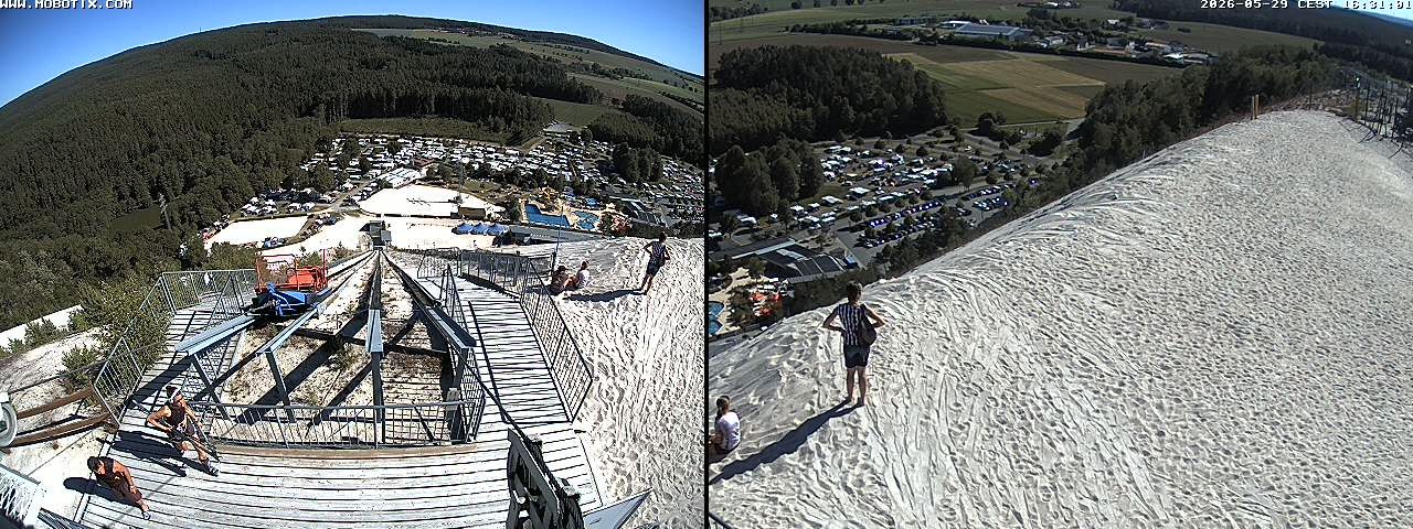 Archiv Foto Webcam Hirschau Monte Kaolino Bergspitze