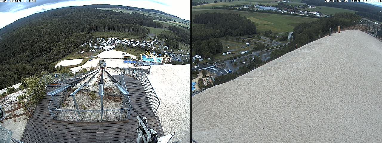 Archiv Foto Webcam Hirschau Monte Kaolino Bergspitze