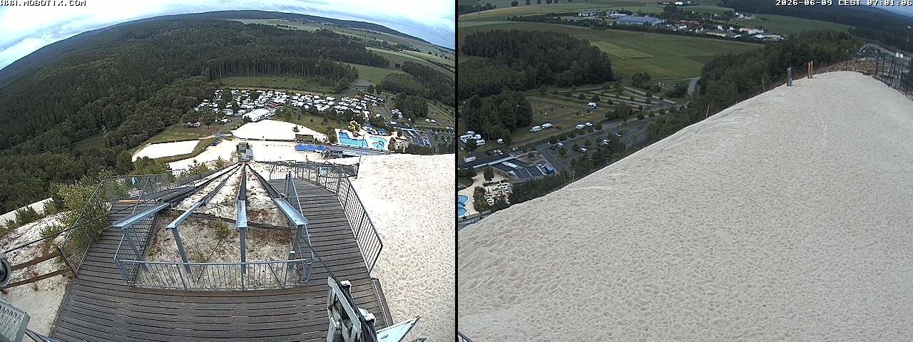 Archiv Foto Webcam Hirschau Monte Kaolino Bergspitze