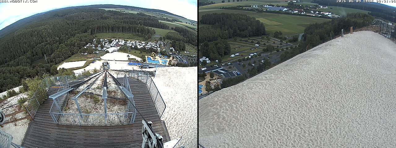 Archiv Foto Webcam Hirschau Monte Kaolino Bergspitze