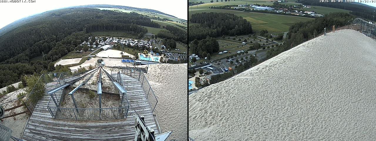 Archiv Foto Webcam Hirschau Monte Kaolino Bergspitze