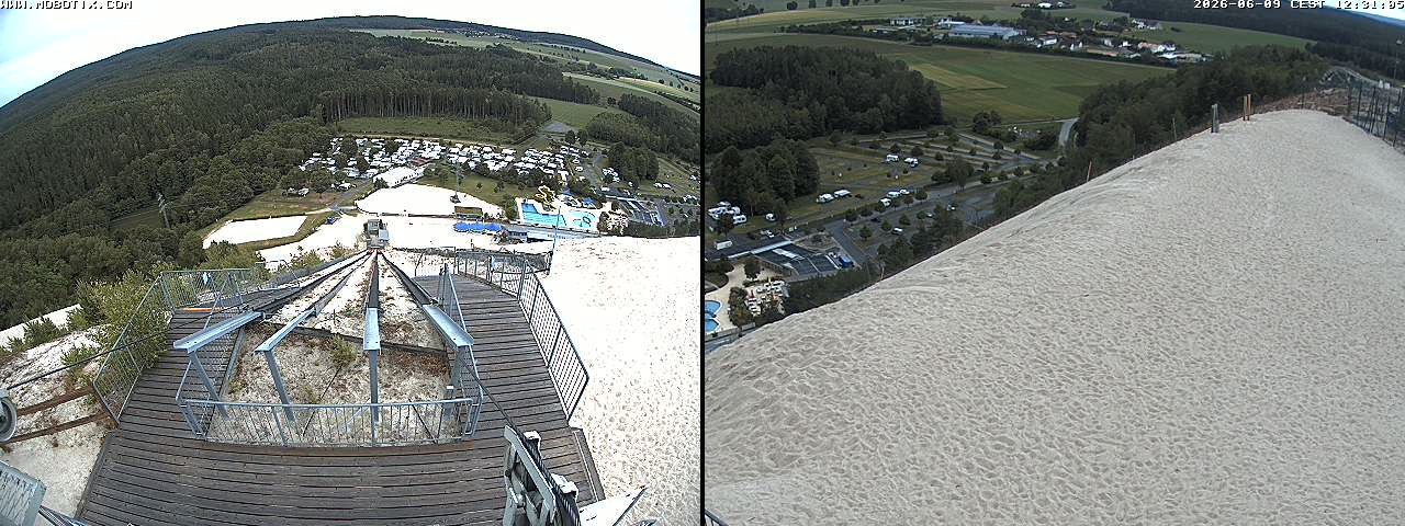 Archiv Foto Webcam Hirschau Monte Kaolino Bergspitze