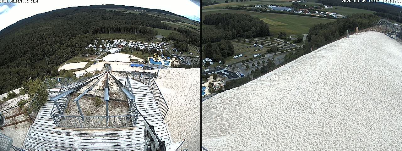 Archiv Foto Webcam Hirschau Monte Kaolino Bergspitze
