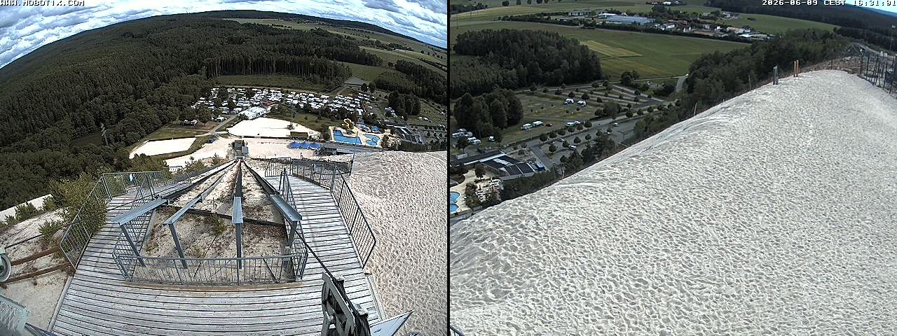 Archiv Foto Webcam Hirschau Monte Kaolino Bergspitze