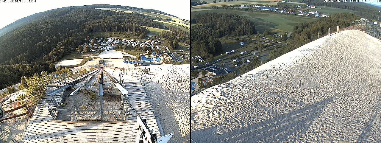Archiv Foto Webcam Hirschau Monte Kaolino Bergspitze