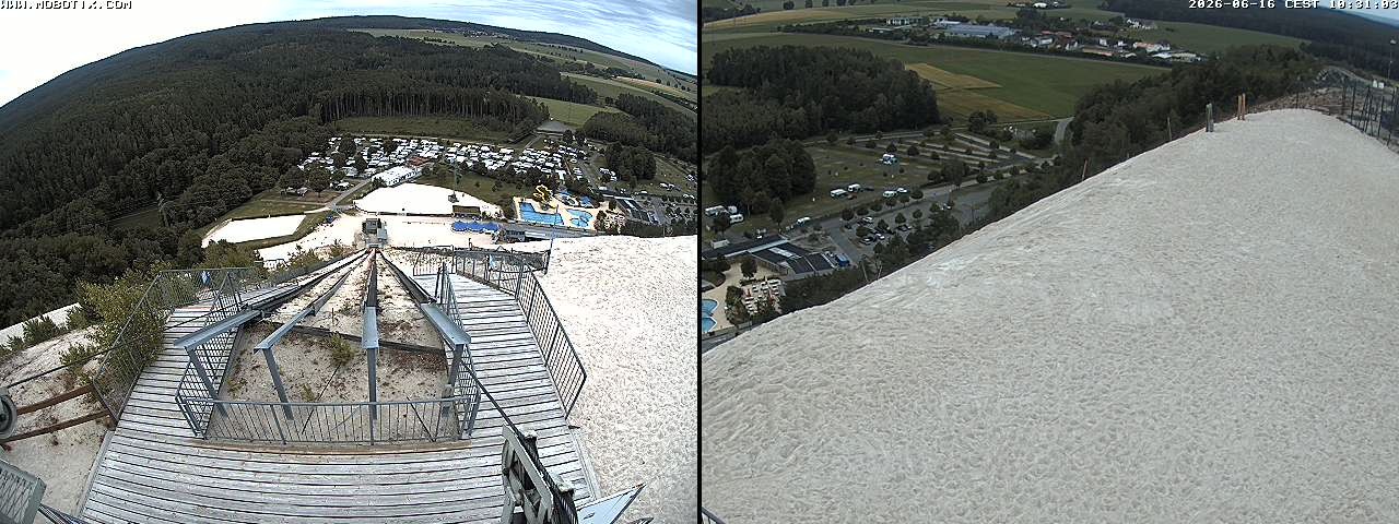 Archiv Foto Webcam Hirschau Monte Kaolino Bergspitze