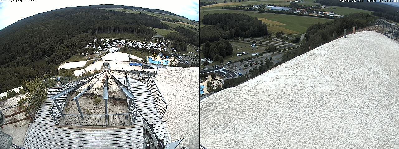 Archiv Foto Webcam Hirschau Monte Kaolino Bergspitze