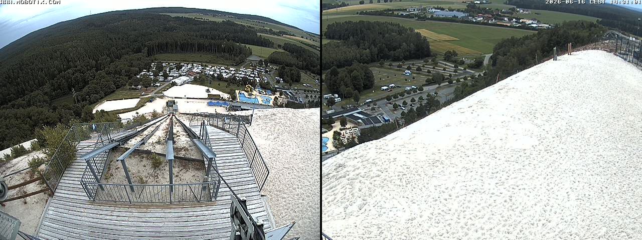 Archiv Foto Webcam Hirschau Monte Kaolino Bergspitze