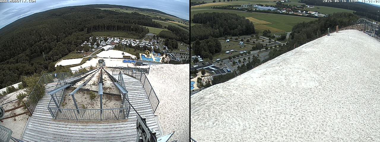 Archiv Foto Webcam Hirschau Monte Kaolino Bergspitze