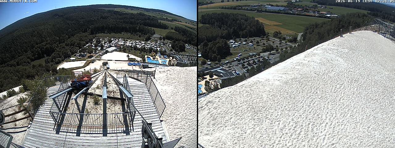 Archiv Foto Webcam Hirschau Monte Kaolino Bergspitze