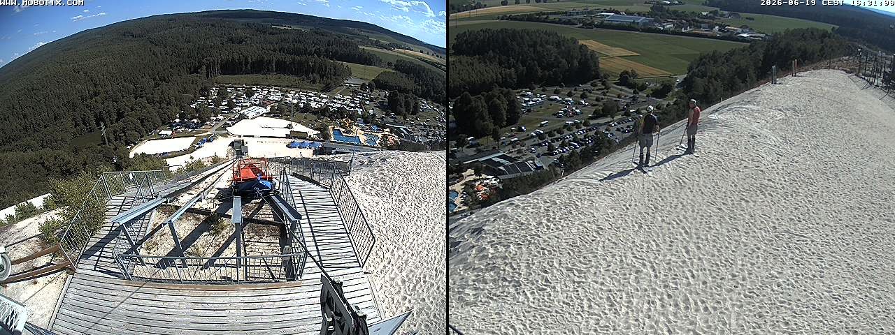 Archiv Foto Webcam Hirschau Monte Kaolino Bergspitze