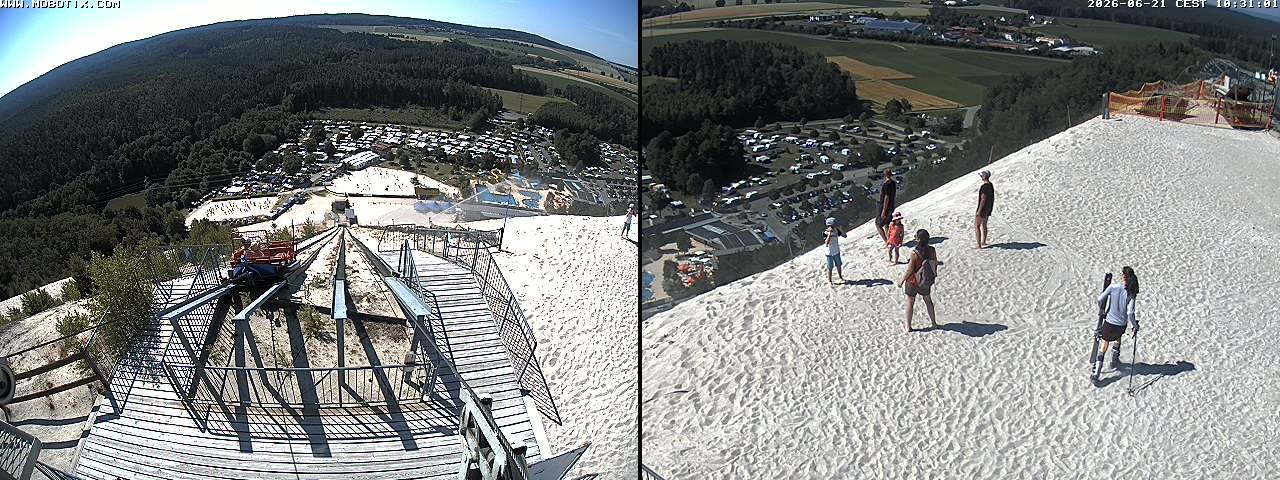 Archiv Foto Webcam Hirschau Monte Kaolino Bergspitze