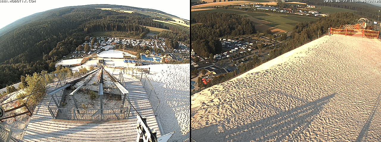 Archiv Foto Webcam Hirschau Monte Kaolino Bergspitze