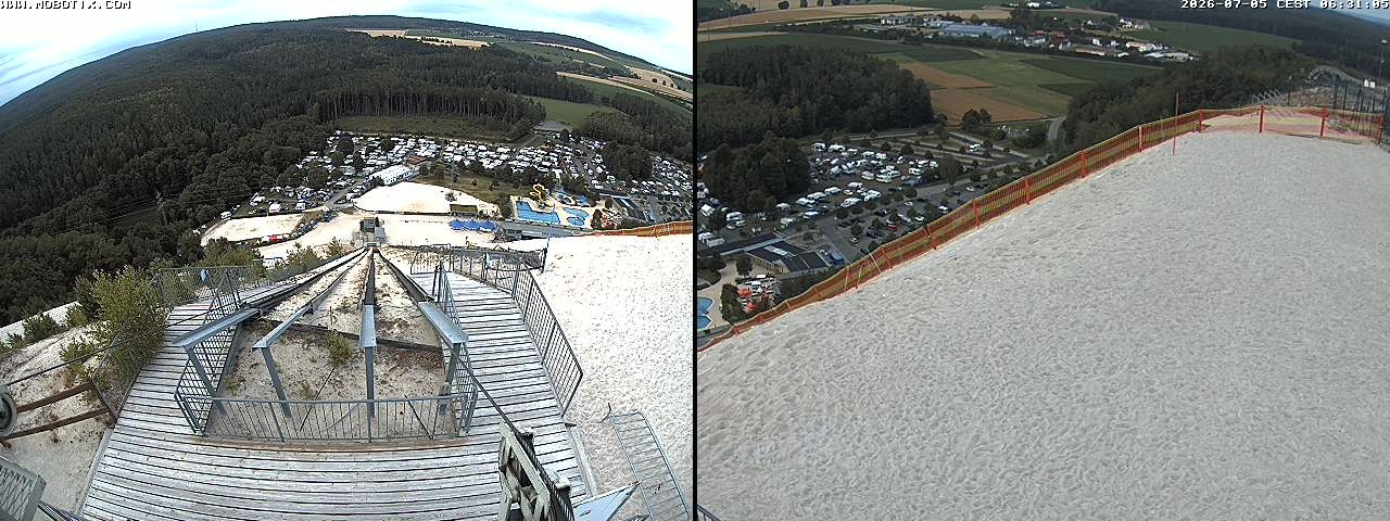 Archiv Foto Webcam Hirschau Monte Kaolino Bergspitze