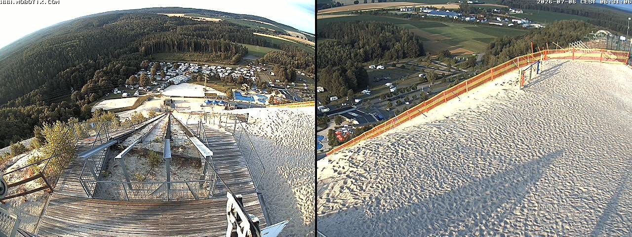 Archiv Foto Webcam Hirschau Monte Kaolino Bergspitze