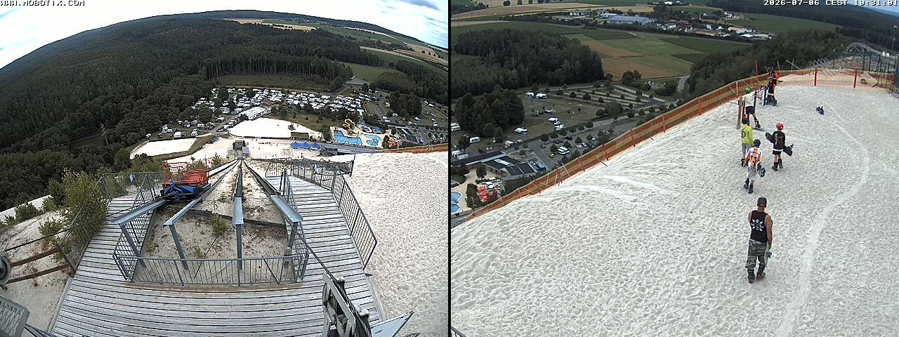 Archiv Foto Webcam Hirschau Monte Kaolino Bergspitze