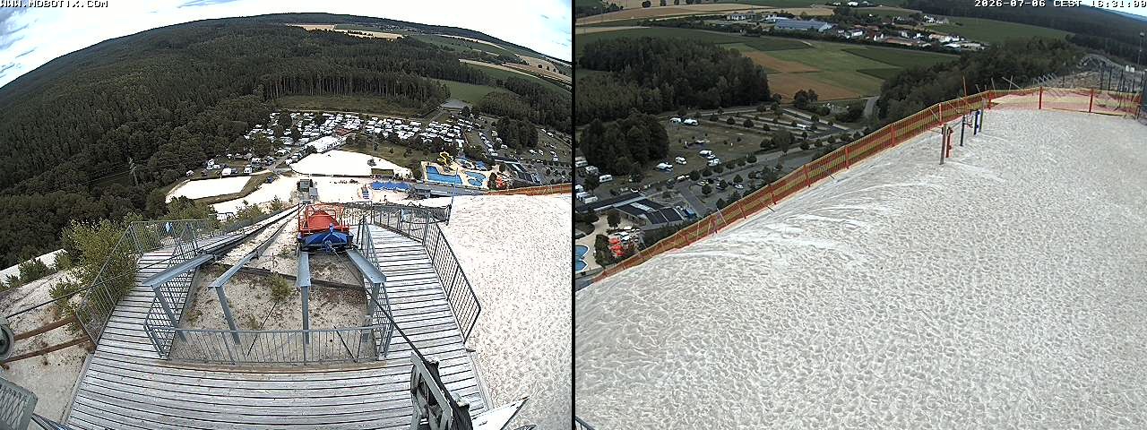 Archiv Foto Webcam Hirschau Monte Kaolino Bergspitze