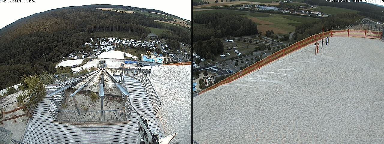 Archiv Foto Webcam Hirschau Monte Kaolino Bergspitze