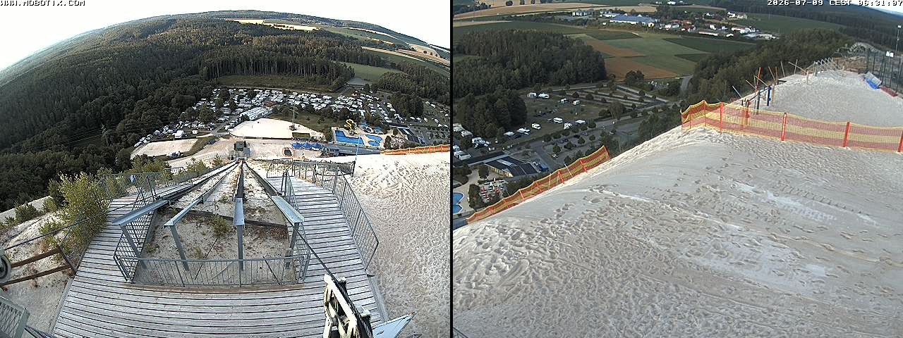 Archiv Foto Webcam Hirschau Monte Kaolino Bergspitze