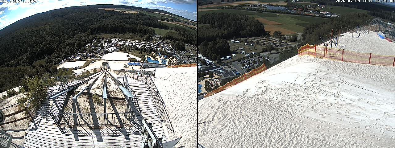 Archiv Foto Webcam Hirschau Monte Kaolino Bergspitze