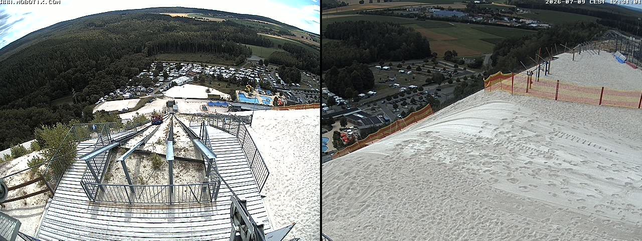Archiv Foto Webcam Hirschau Monte Kaolino Bergspitze