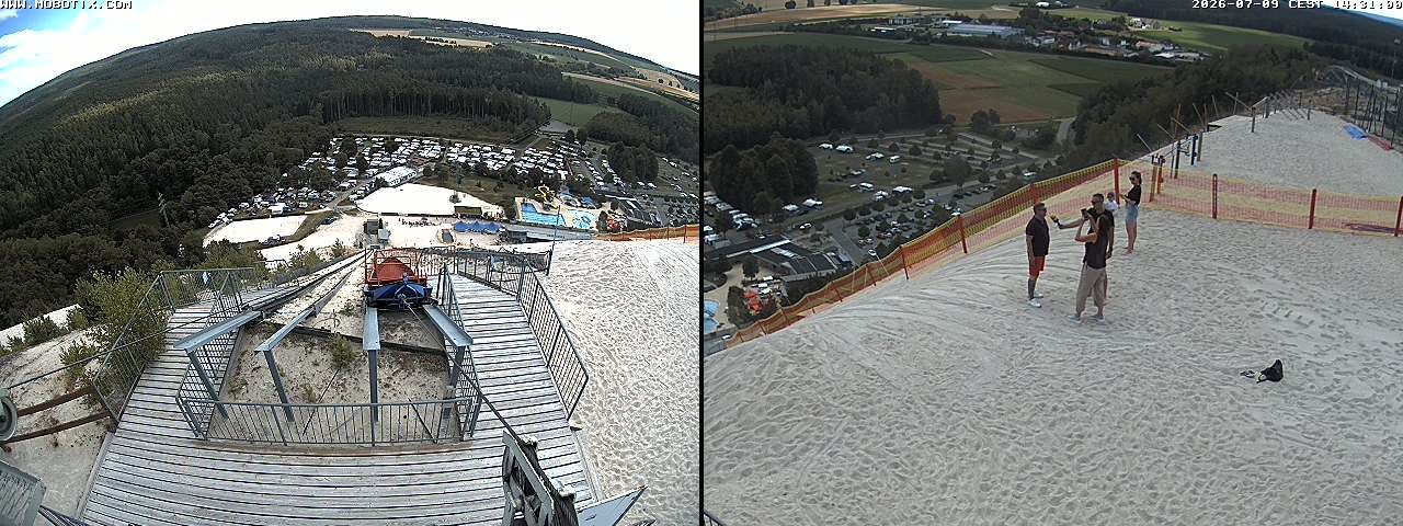 Archiv Foto Webcam Hirschau Monte Kaolino Bergspitze