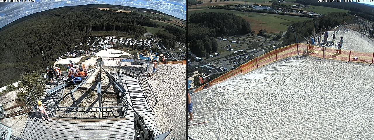Archiv Foto Webcam Hirschau Monte Kaolino Bergspitze