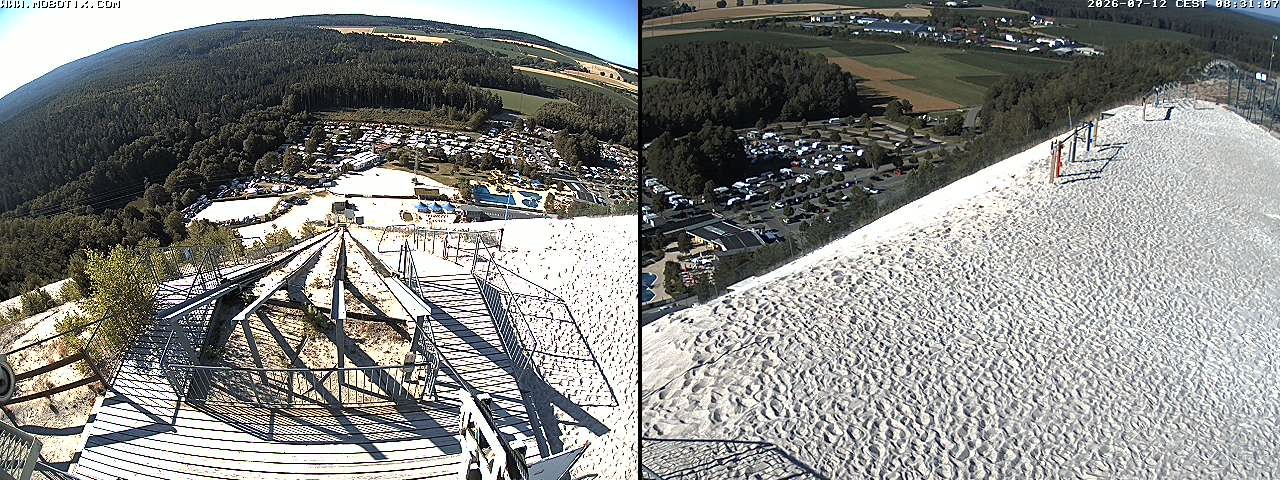 Archived image Webcam Hirschau Monte Kaolino mountain peak