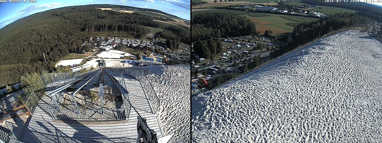 Archiv Foto Webcam Hirschau Monte Kaolino Bergspitze