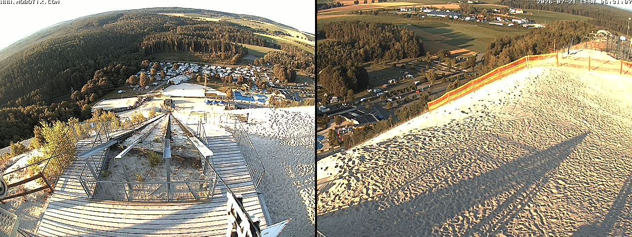 Archiv Foto Webcam Hirschau Monte Kaolino Bergspitze