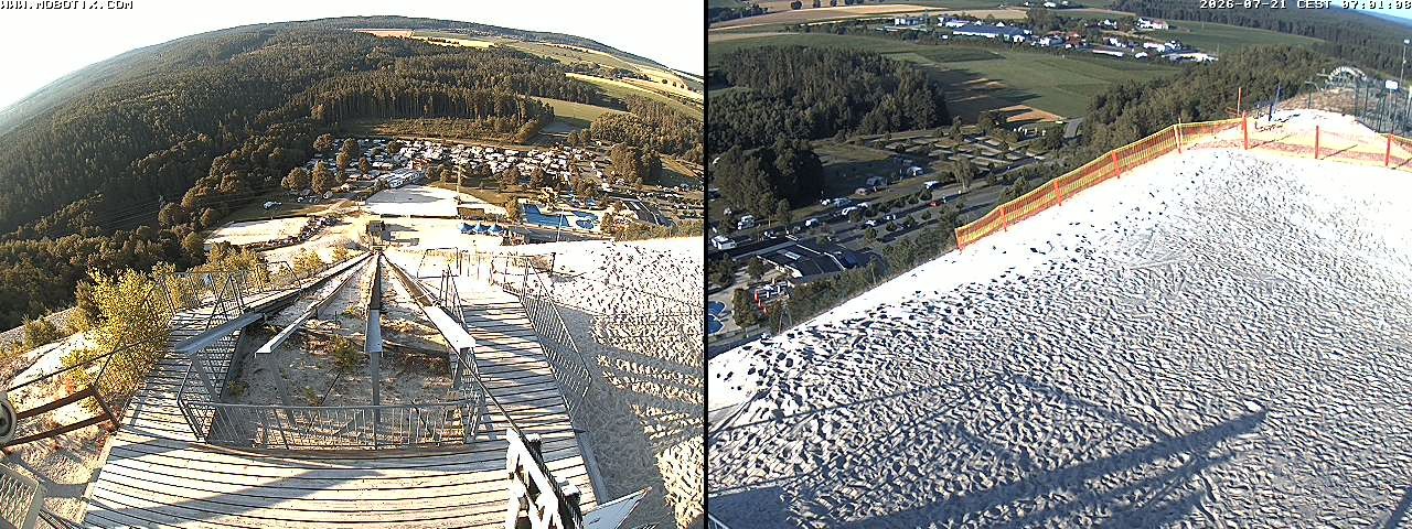 Archiv Foto Webcam Hirschau Monte Kaolino Bergspitze
