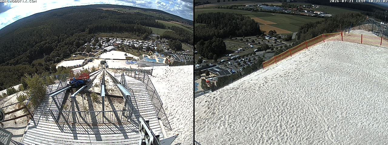 Archiv Foto Webcam Hirschau Monte Kaolino Bergspitze