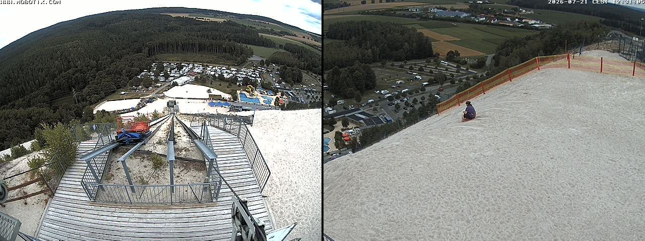 Archiv Foto Webcam Hirschau Monte Kaolino Bergspitze