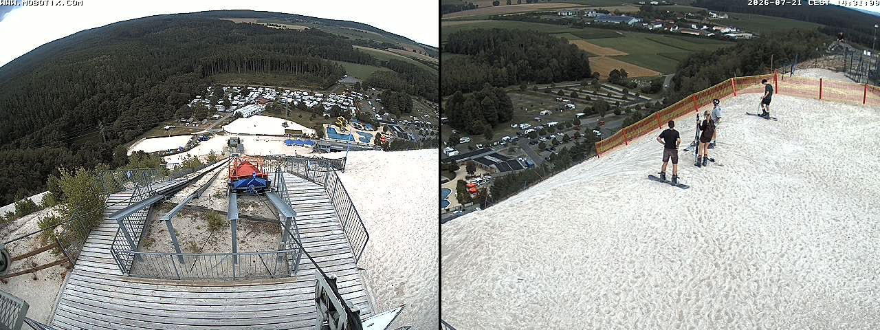 Archiv Foto Webcam Hirschau Monte Kaolino Bergspitze