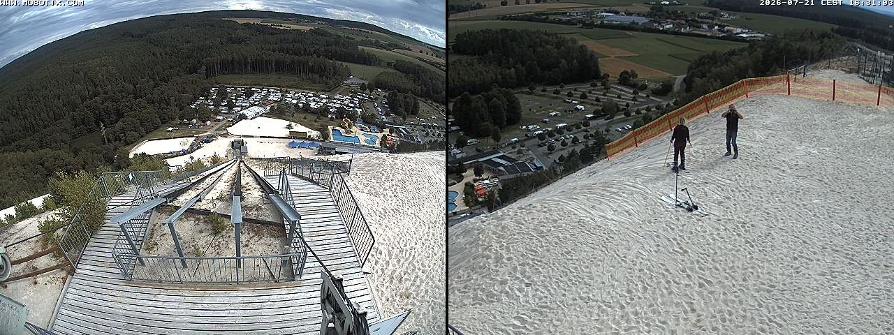 Archiv Foto Webcam Hirschau Monte Kaolino Bergspitze