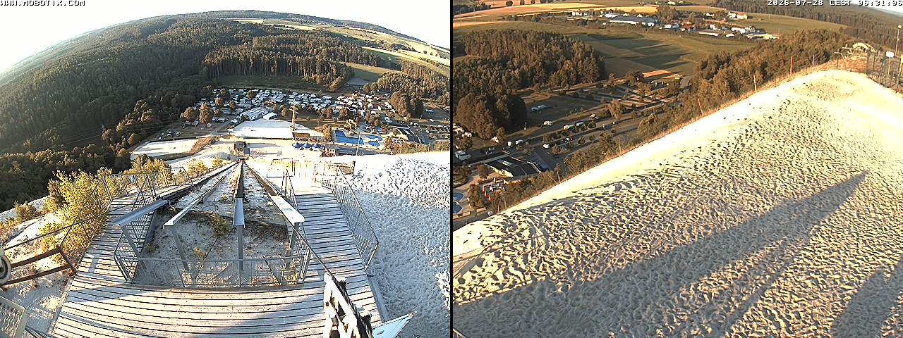 Archiv Foto Webcam Hirschau Monte Kaolino Bergspitze