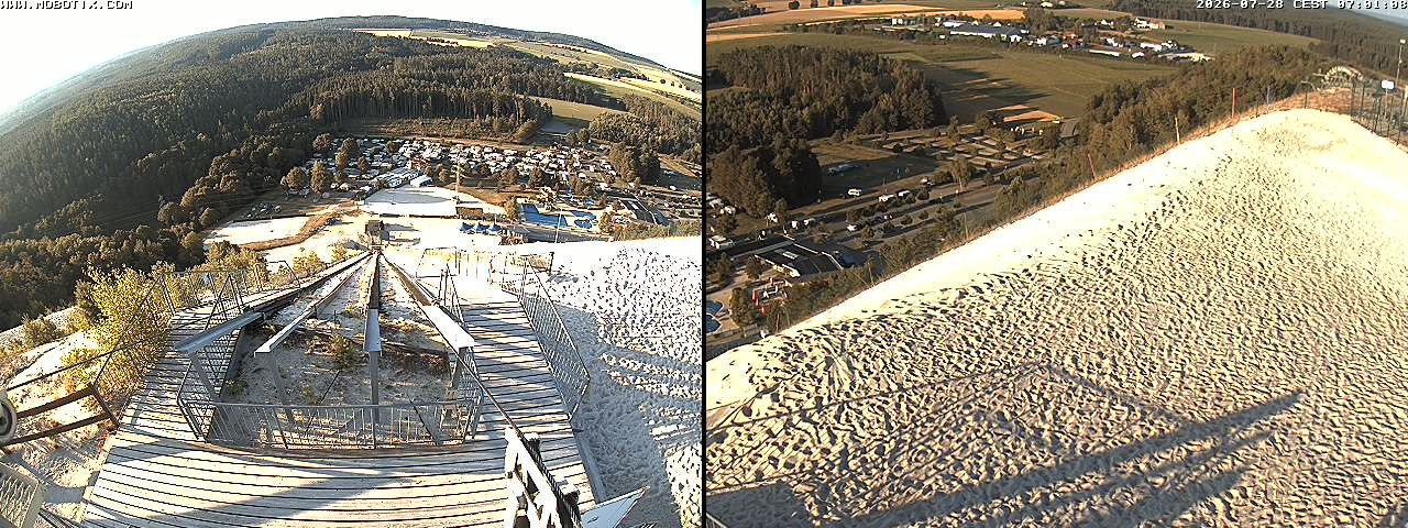 Archiv Foto Webcam Hirschau Monte Kaolino Bergspitze
