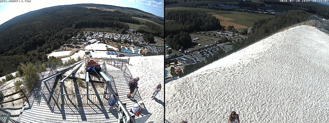 Archiv Foto Webcam Hirschau Monte Kaolino Bergspitze
