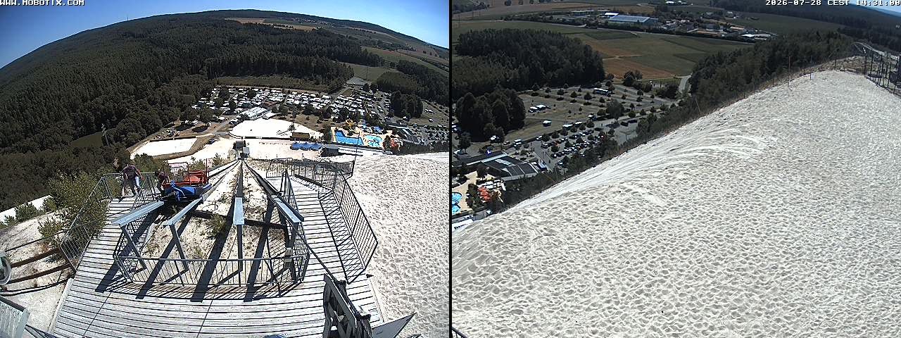 Archiv Foto Webcam Hirschau Monte Kaolino Bergspitze