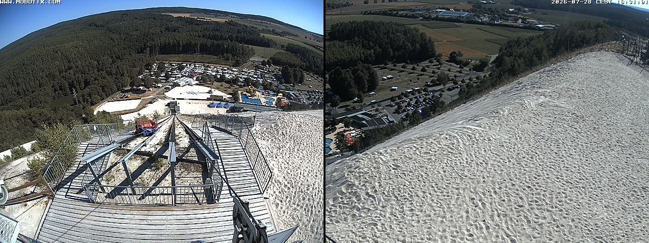 Archiv Foto Webcam Hirschau Monte Kaolino Bergspitze