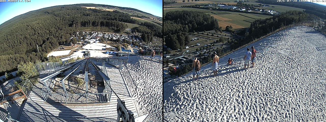 Archiv Foto Webcam Hirschau Monte Kaolino Bergspitze