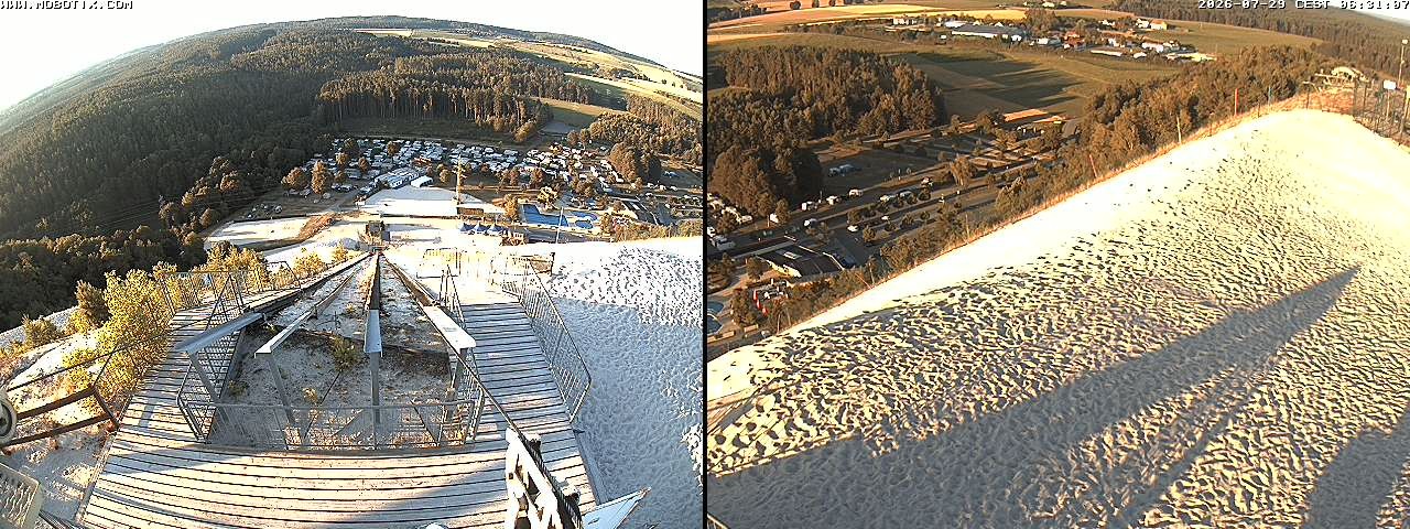 Archiv Foto Webcam Hirschau Monte Kaolino Bergspitze