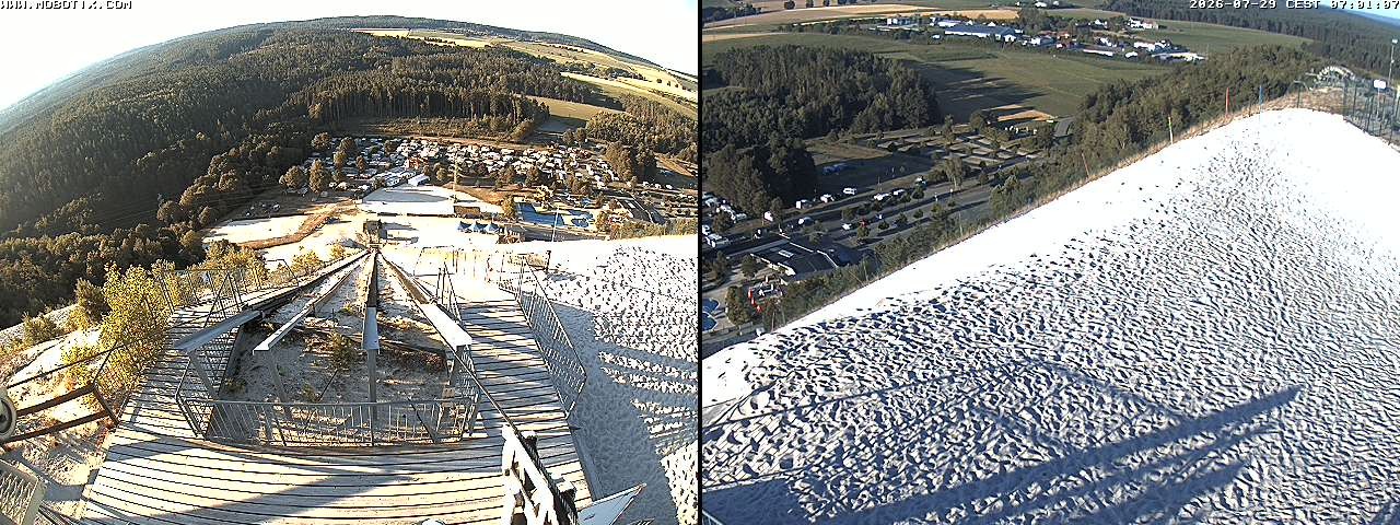 Archiv Foto Webcam Hirschau Monte Kaolino Bergspitze