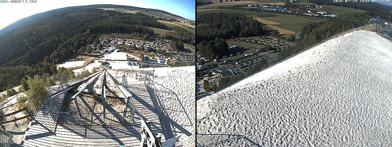 Archiv Foto Webcam Hirschau Monte Kaolino Bergspitze