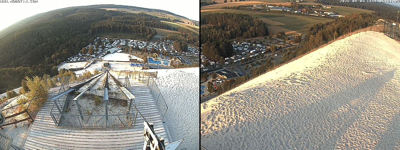 Archiv Foto Webcam Hirschau Monte Kaolino Bergspitze