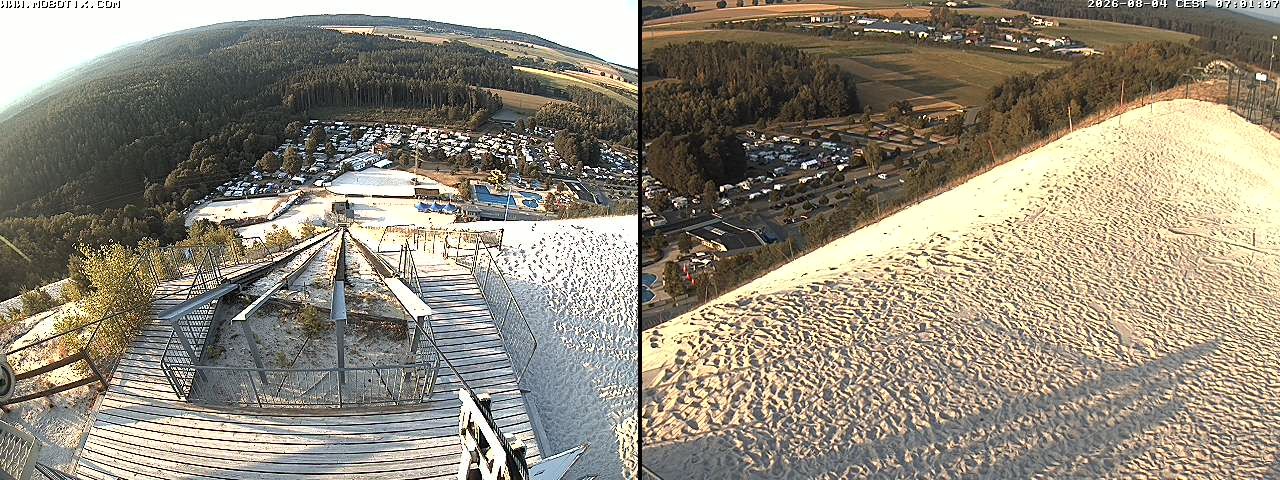 Archiv Foto Webcam Hirschau Monte Kaolino Bergspitze