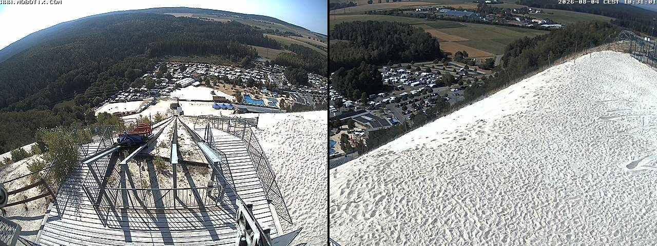Archiv Foto Webcam Hirschau Monte Kaolino Bergspitze